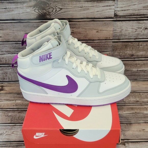 Nike Court Borough Mid 2 - Picture 4 of 9